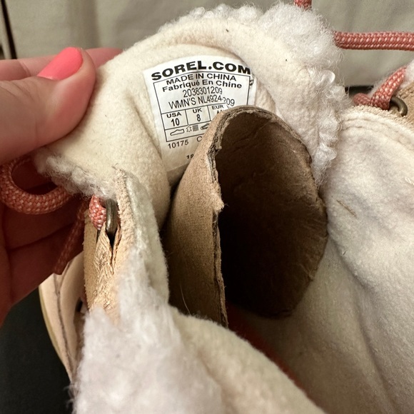 BNWT Sorel Evie Cozy Lace Bootie - Picture 7 of 10